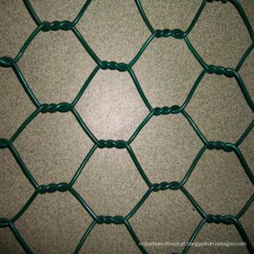 PVC revestido Hexagonal Wire Mesh